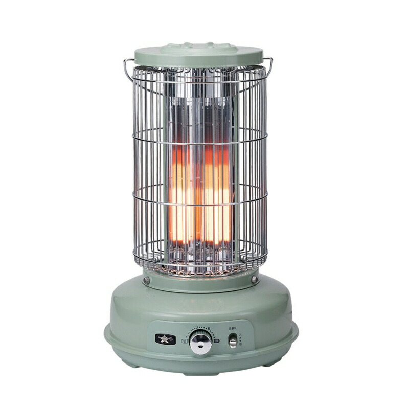 楽天市場】グラファイトフレームヒーター グリーン 正規品 暖房器具