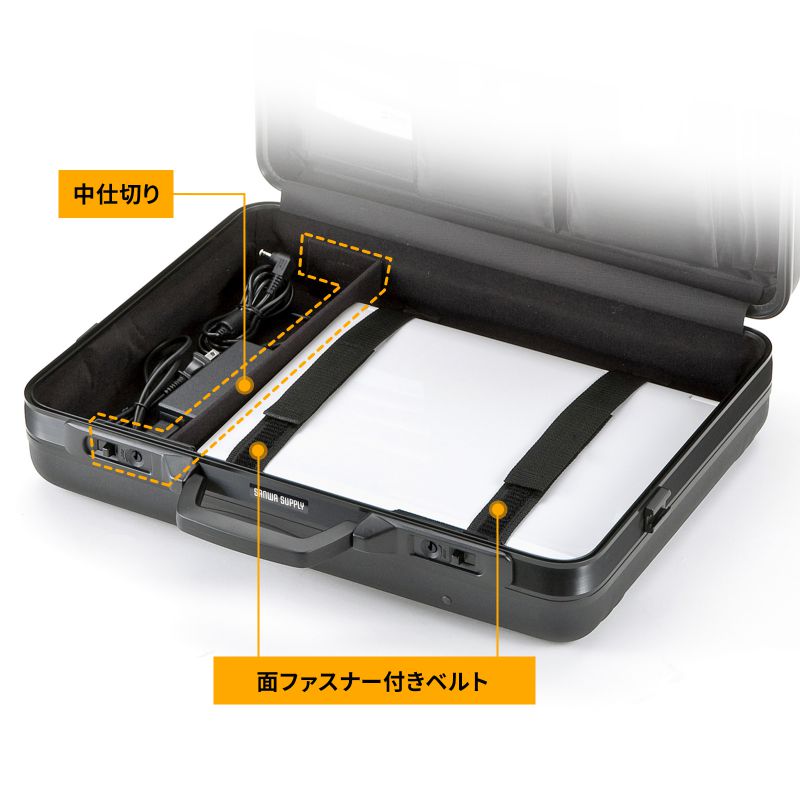 楽天市場】ハードケース 軽量 バック 17型ワイド ABS樹脂製 耐衝撃 鍵