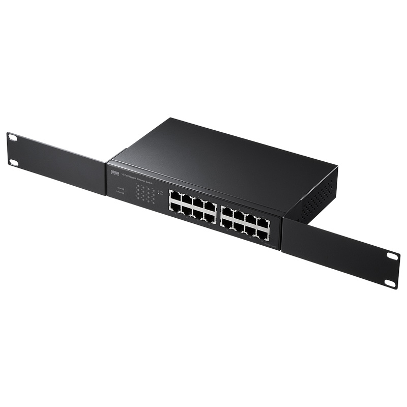 楽天市場】Giga対応スイッチングハブ 16ポート ループ検知機能