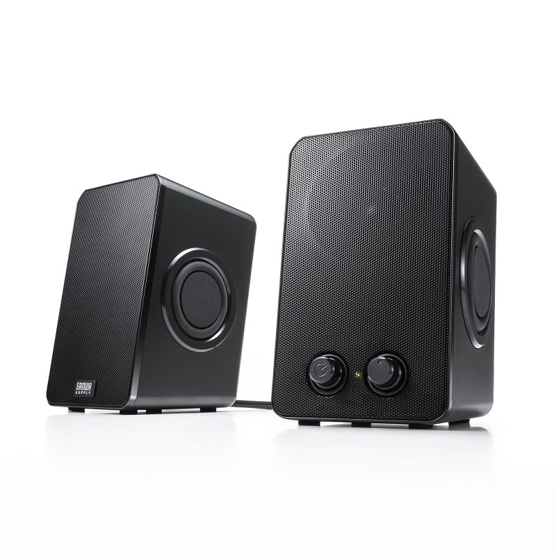 楽天市場】PCスピーカー USB電源 パッシブラジエーター搭載 最大出力6W