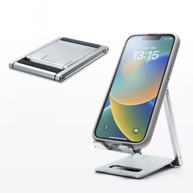 楽天市場】スマホスタンド タブレットスタンド 卓上 携帯 薄型