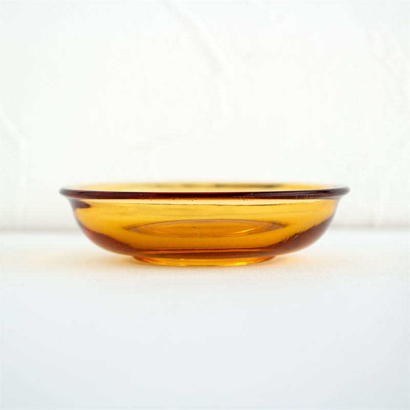 楽天市場】【アウトレット】アンバー ガラス ラウンド ミニプレート Φ7