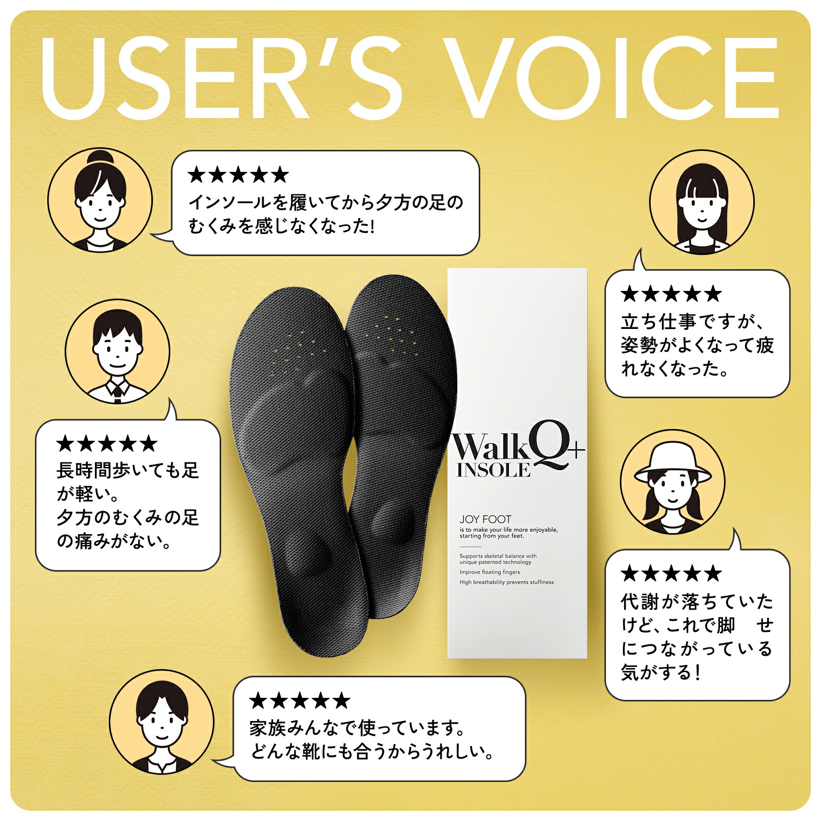 楽天市場】【2足セット】 ウォーキュット 【美脚サポートインソール