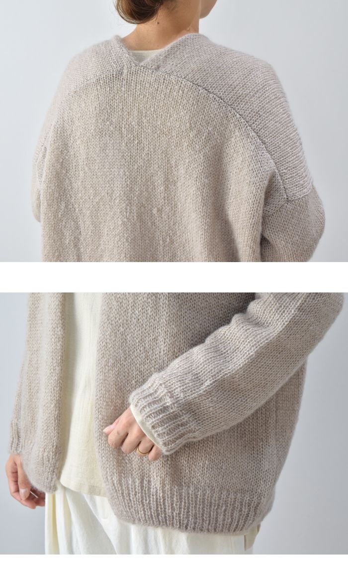 楽天市場】evam eva(エヴァムエヴァ)mohair silk cardigan 2colormade