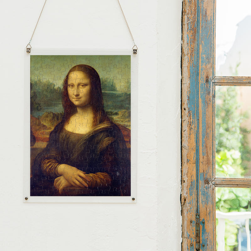 楽天市場】モナリザ レオナルド・ダ・ヴィンチ 0001 ジグソーパズル