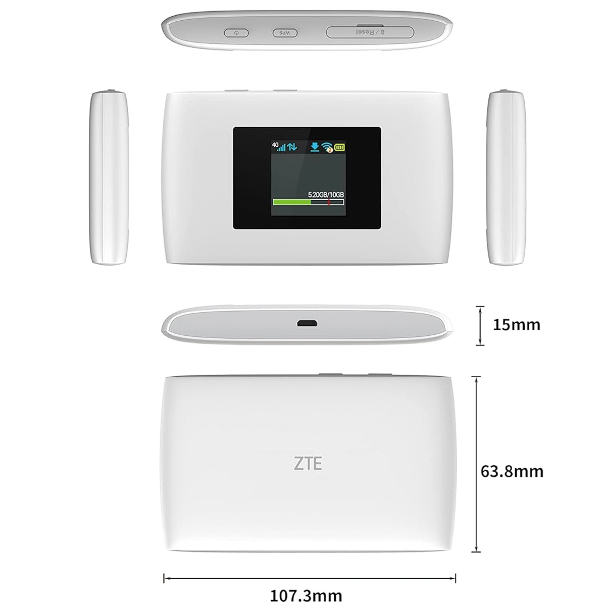 楽天市場】ZTE Cute ポケットwifi モバイルルーター 車 wifi ルーター