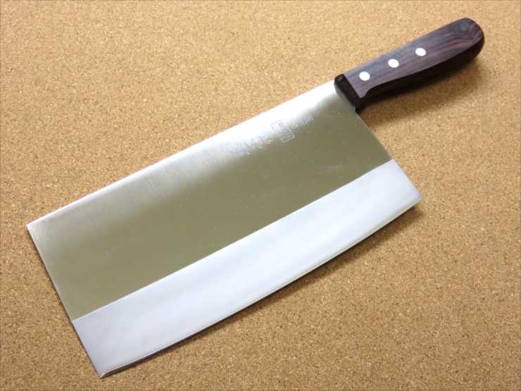 楽天市場】関の刃物 中華包丁 21cm (210mm) 正広 角大型 中厚