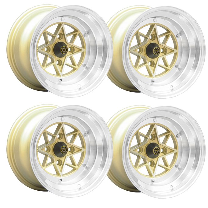 楽天市場】復刻版 スターシャーク STAR SHARK 4本セット 14インチ 9.0J