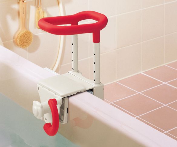 楽天市場】【直送品】アロン化成 安寿 高さ調整付浴槽手すり UST-130