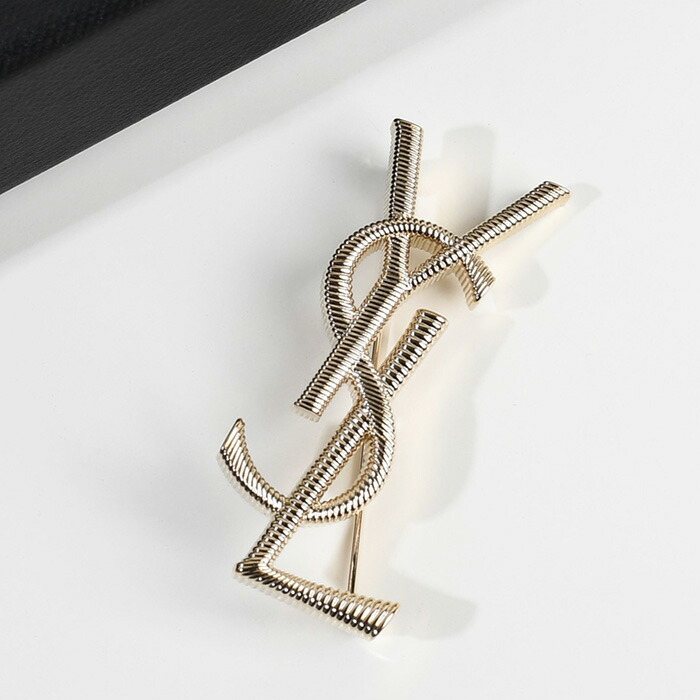 楽天市場】SAINT LAURENT サンローラン ブローチ アクセサリー