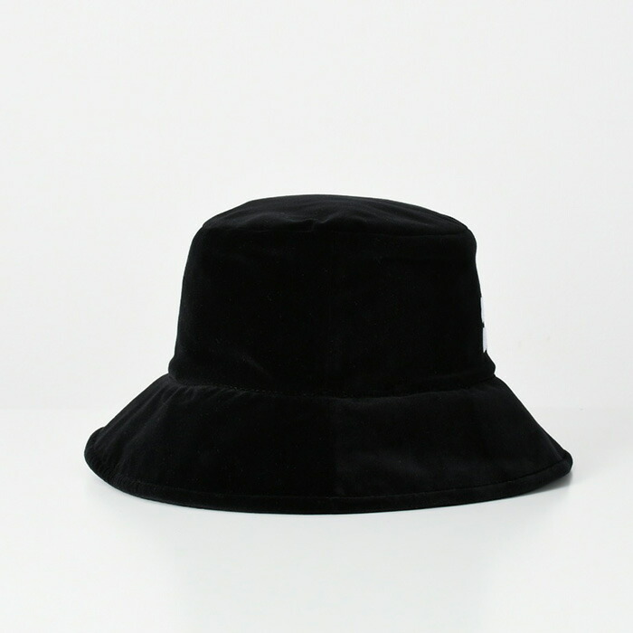 楽天市場】MIU MIU ミュウミュウ ロゴ ベルベットバケットハット 帽子