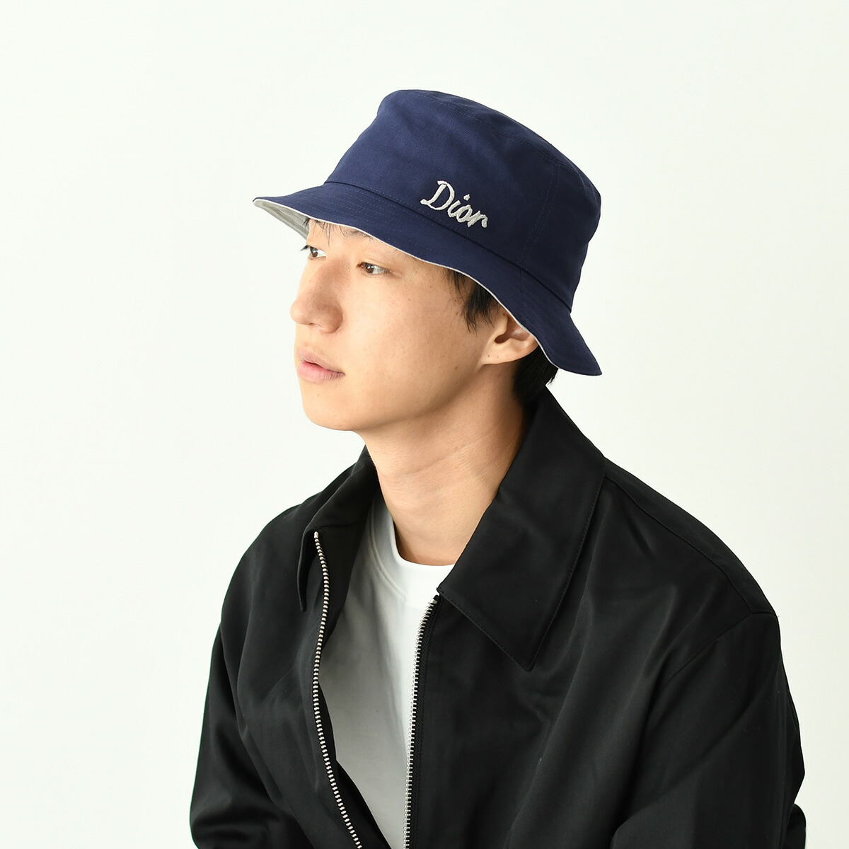 楽天市場】DIOR ディオール 帽子 バケットハット バケハ ロゴ刺しゅう