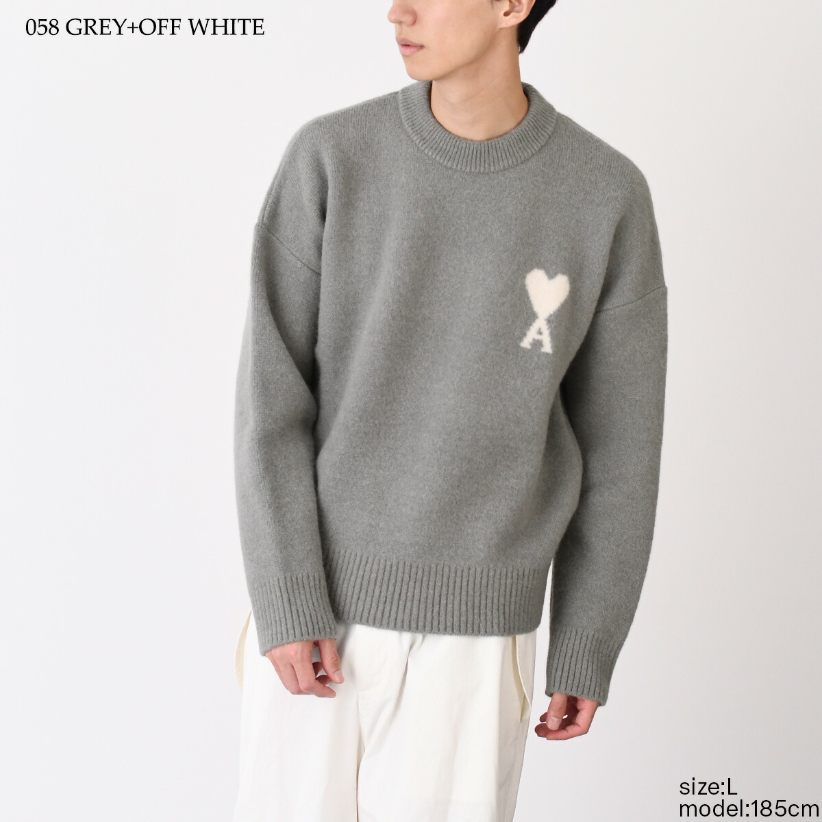 楽天市場】AMI ALEXANDRE MATTIUSSI AMI DE COEUR アミパリス ニット