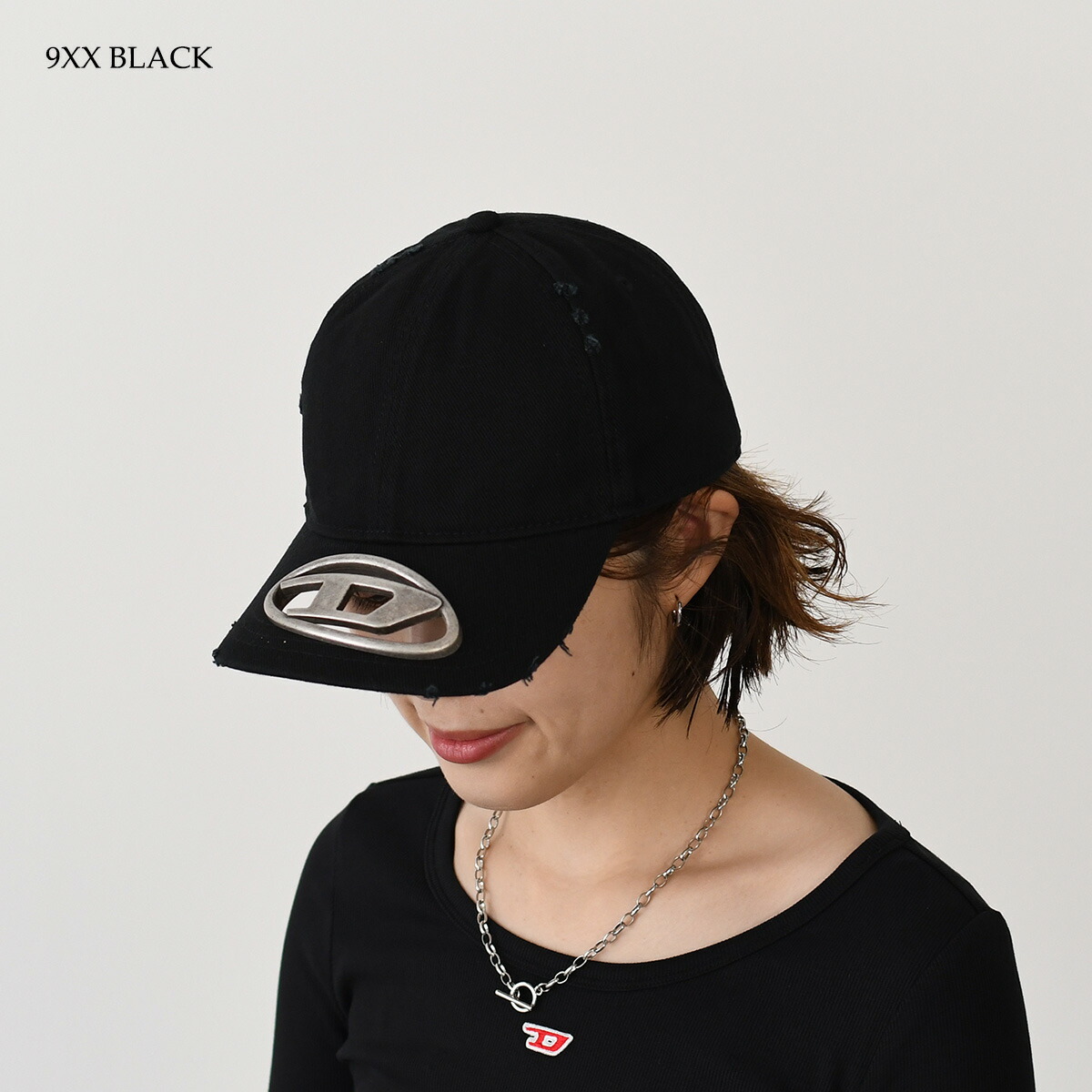 楽天市場】DIESEL ディーゼル 帽子 キャップ C-BEAST-A1 ベースボール