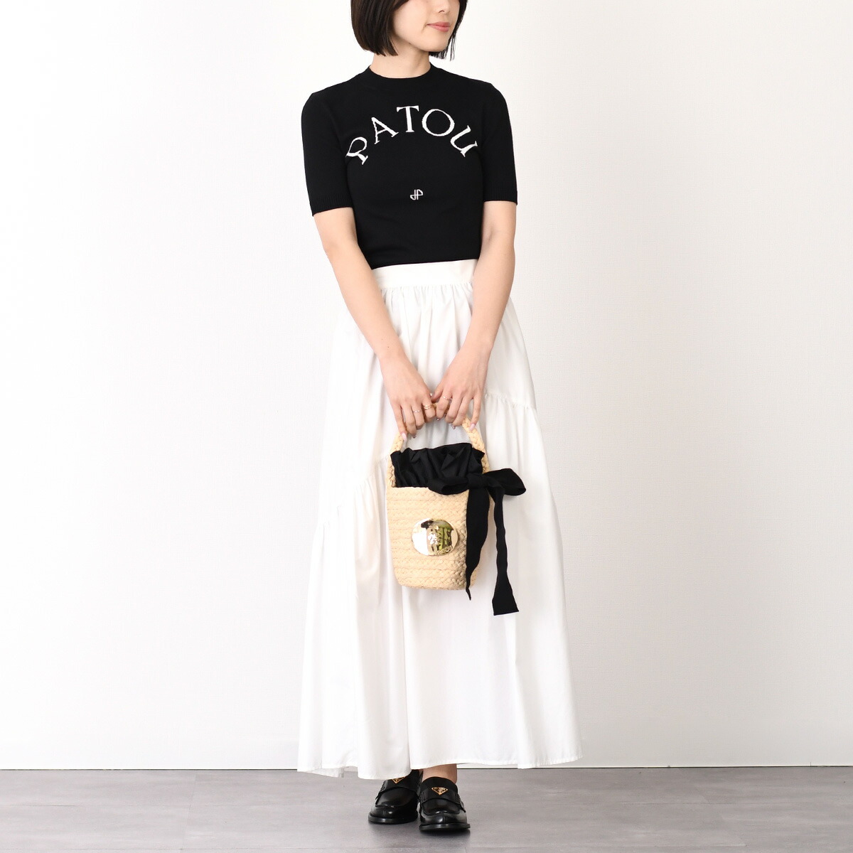 楽天市場】PATOU パトゥ バッグ ハンドバッグ かごバッグ ラフィア