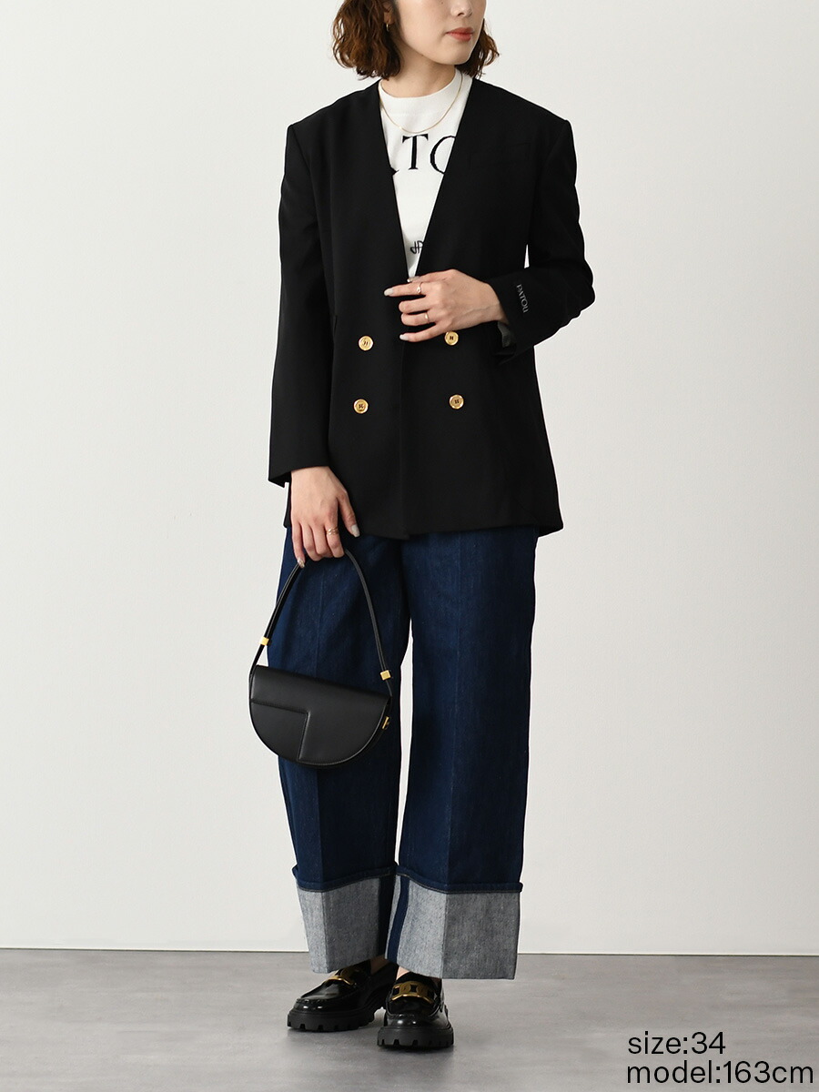 楽天市場】PATOU パトゥ アウター ジャケット ウールダブルジャケット