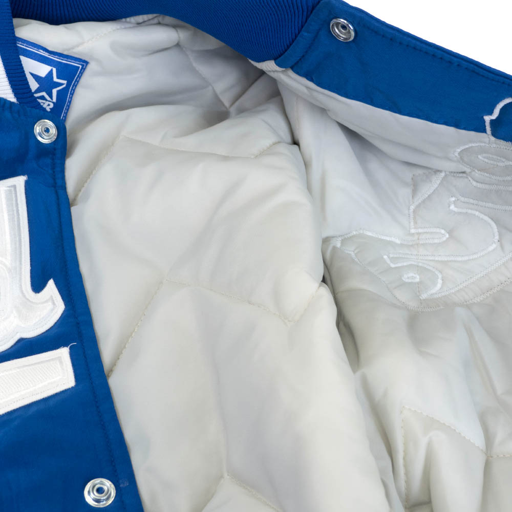 楽天市場】野茂英雄 スタジャン MLB ドジャース STARTER ロイヤル