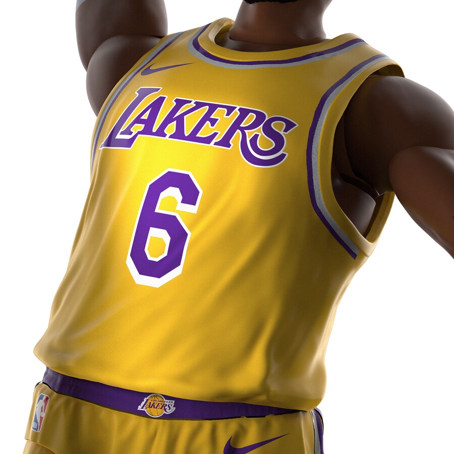 楽天市場】NBA レブロン・ジェイムス レイカーズ フィギュア NBA x