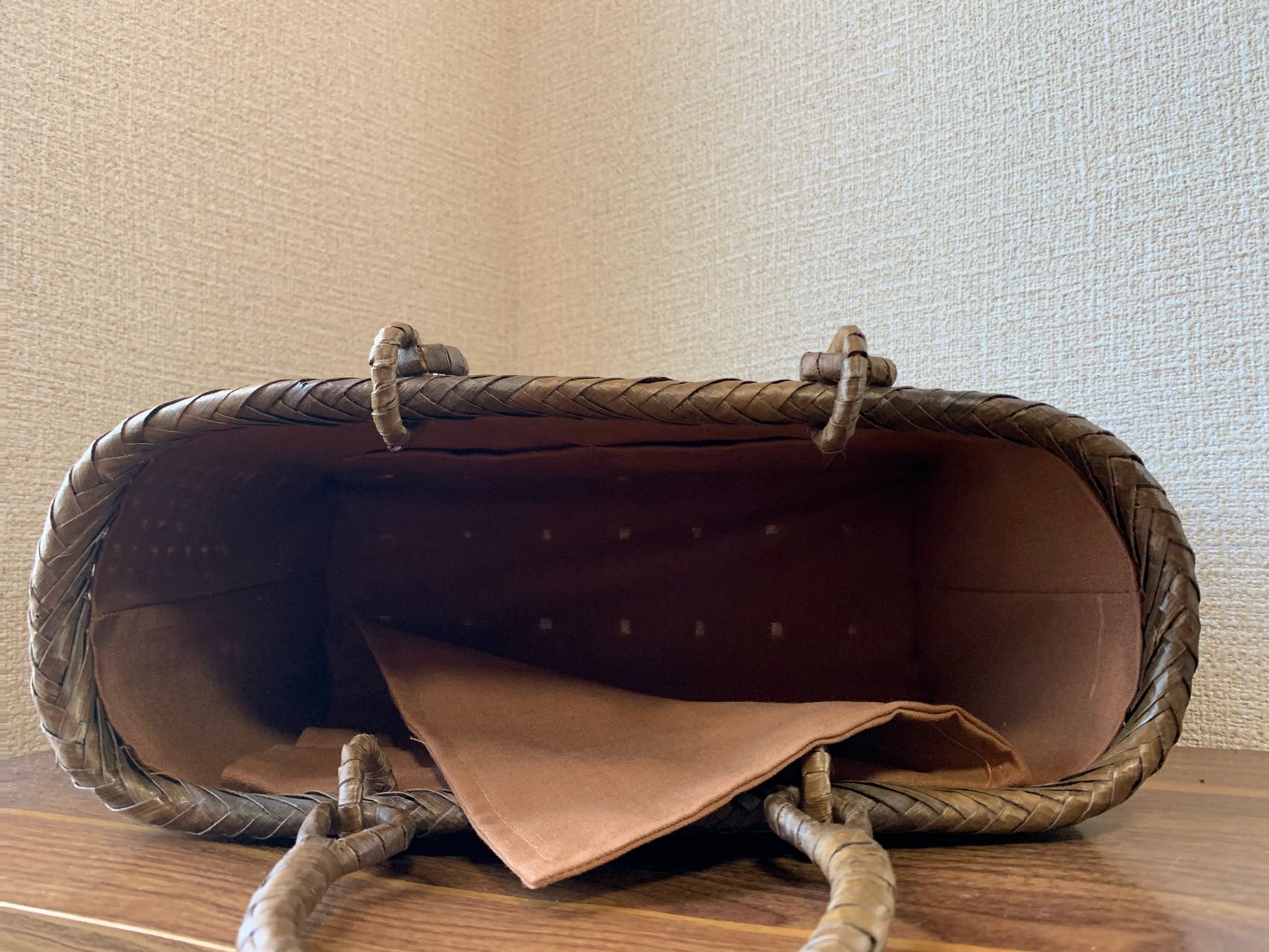 楽天市場】【楽天スーパーセール割引】胡桃 くるみかごバッグ 手作り