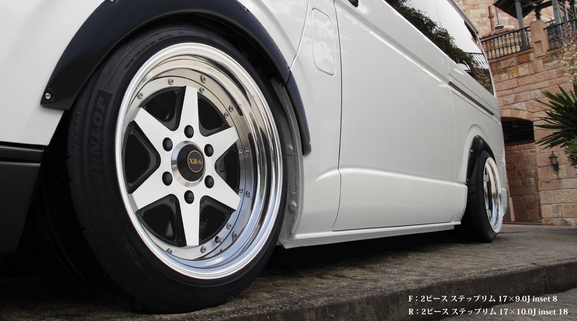 楽天市場】ファブレス ヴァローネXR-6(2P) ブラックポリッシュ 19