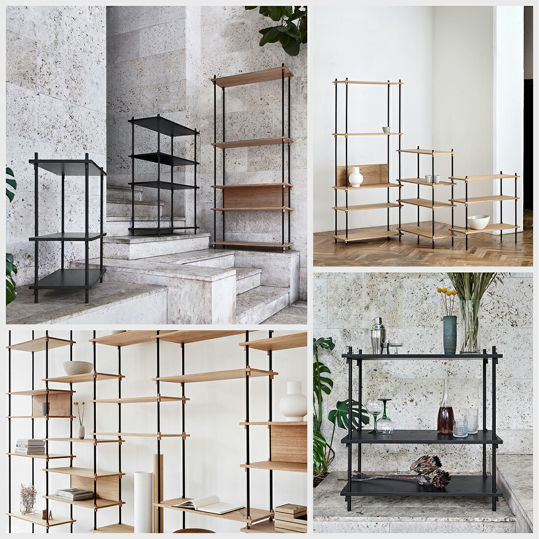 希少 カルテル シェルビングシステム モジュラーブックシェルフ 棚希少