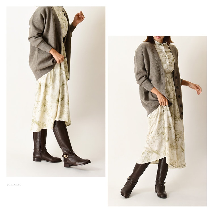 楽天市場】トリーバーチ ロングブーツ 本革 茶 ダーク ブラウン