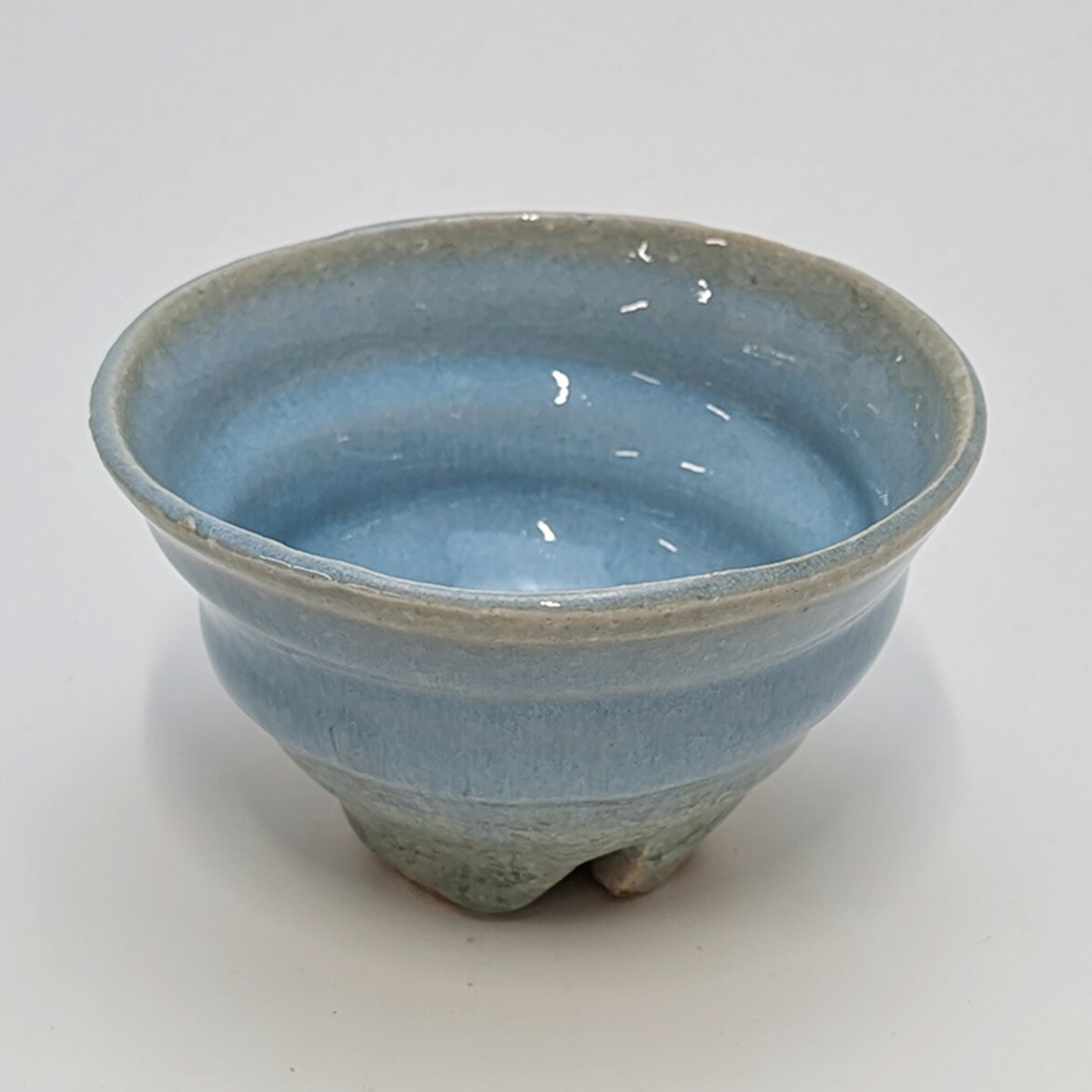 楽天市場】萩焼 湯呑 汲み出し碗 納冨晋(鳥雲窯) 青萩 ゆらぎ碗 湯呑