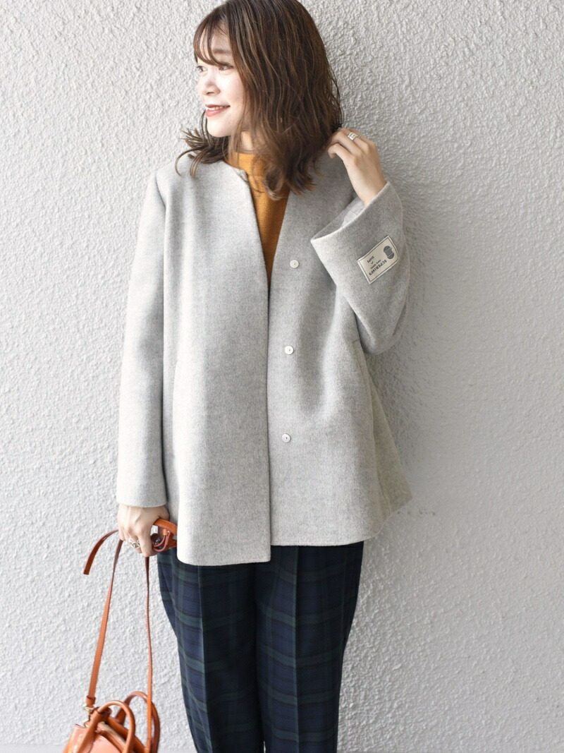 楽天市場】【SALE／30%OFF】SUPER140キーネックショートコート◇ SHIPS