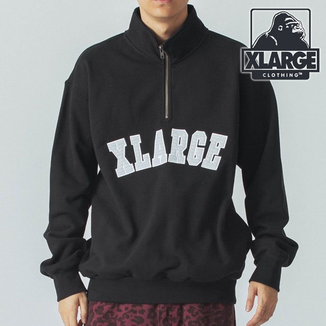 楽天市場】エクストララージ XLARGE アーチロゴ ハーフジップ