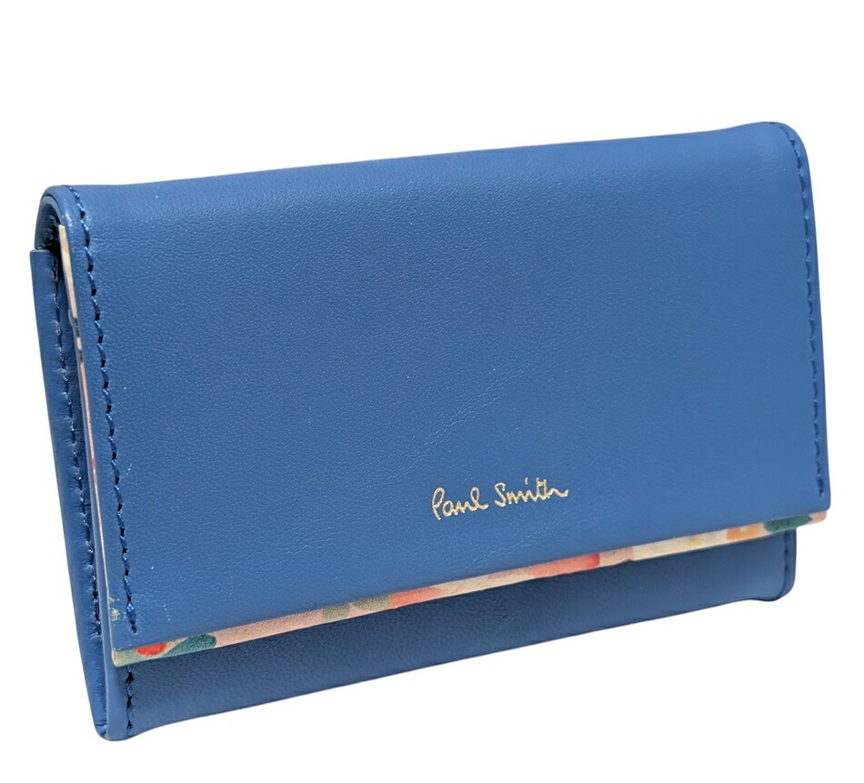 楽天市場】ポールスミス名刺入れブルーの通販