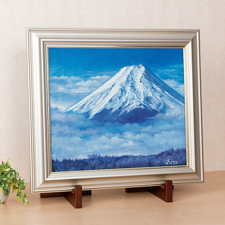 楽天市場】『 黎明 赤富士 』 彫金工芸 富士山 絵画 額装 彫金名工