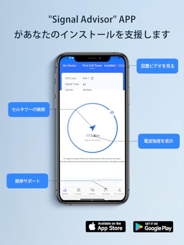 楽天市場】携帯電話信号増幅器 電波ブースター 日本のソフトバンク NTT