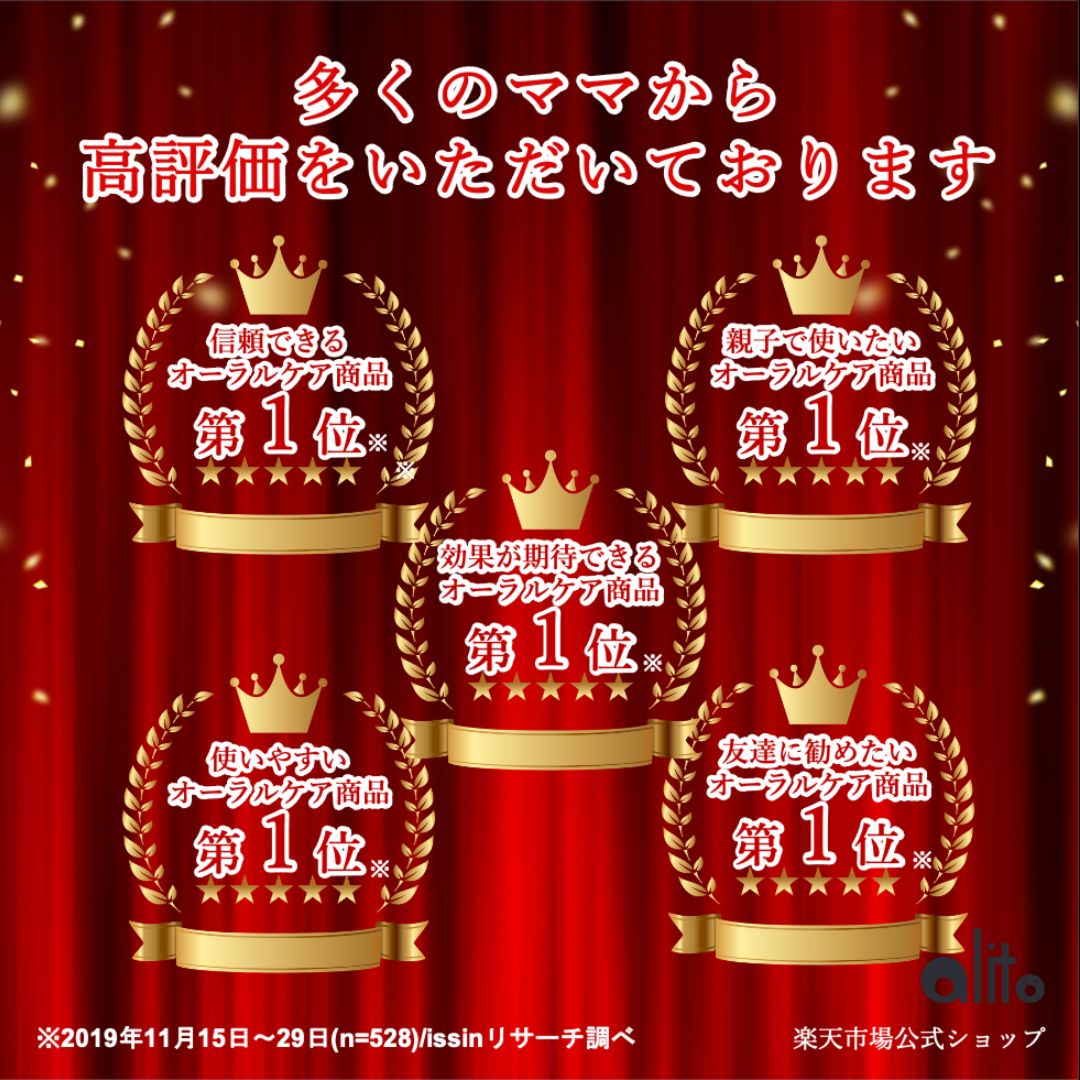 楽天市場】【公式・送料無料】子ども歯磨き粉 ピーチ味 30g×2本 歯医者
