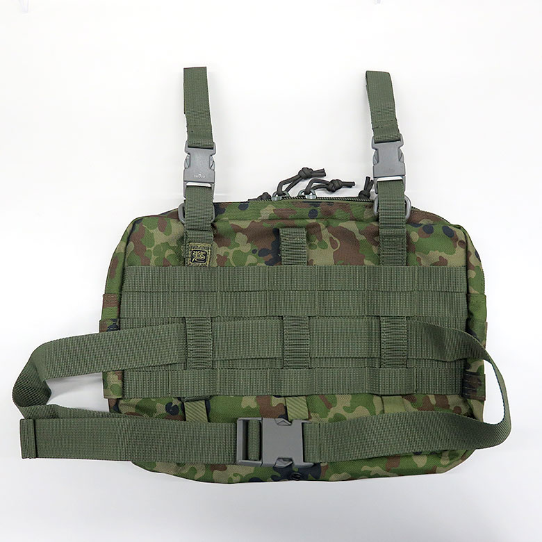 楽天市場】【戦人】チェストポーチL［senjin 陸上自衛隊 自衛隊 迷彩