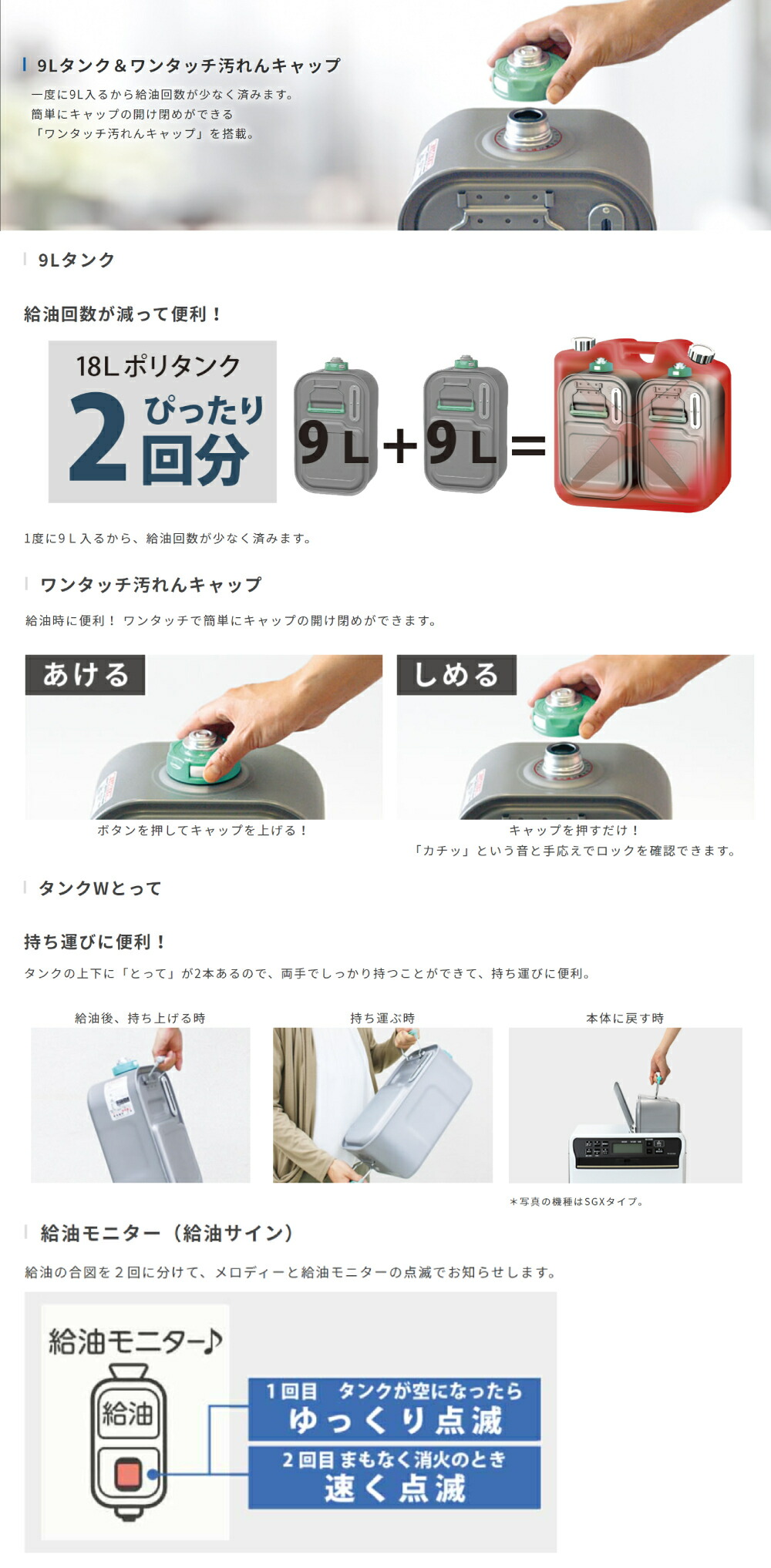 楽天市場】半額 ＆5％OFF≪1(日)朝8時～≫ ダイニチ 石油ファン