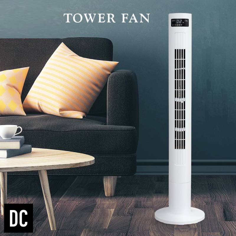 DCタワーファン スリム JXTF01 DCタワーファン 縦横斜め3WAY 左右自動