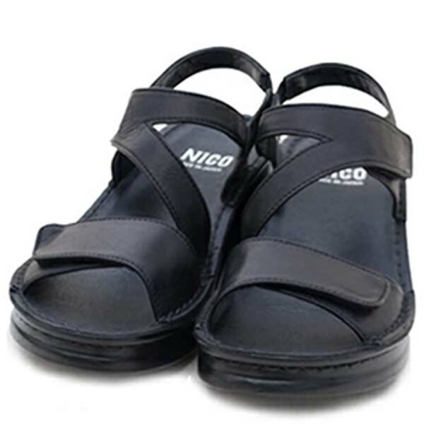 楽天市場】NICO ニコ NS 41711 レディース サンダル ミュール 本革