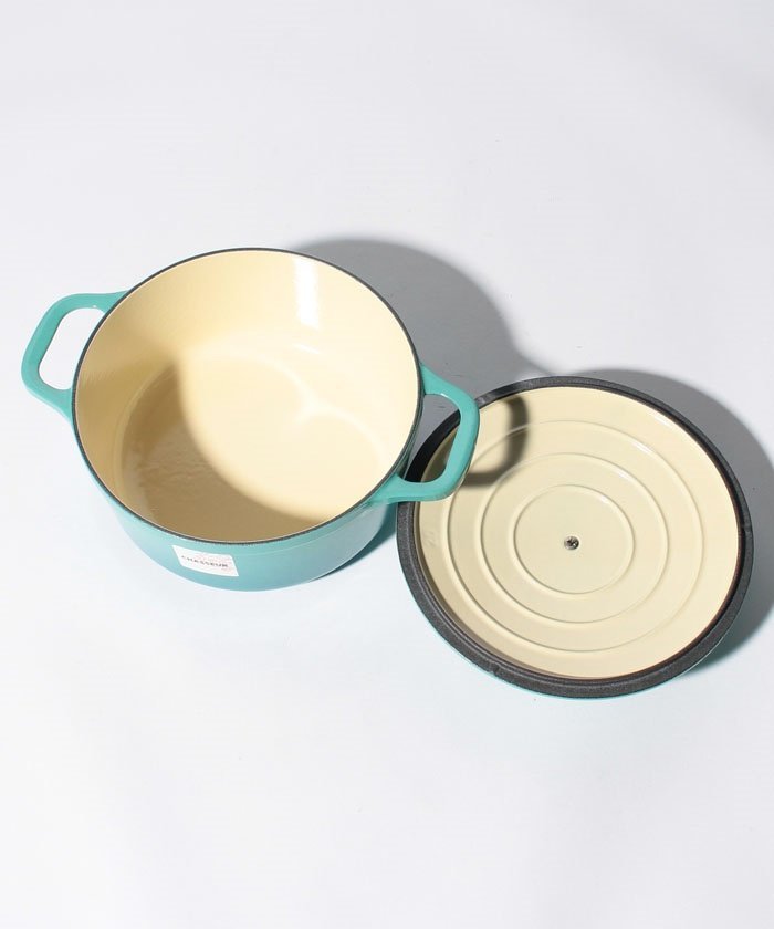 楽天市場】CHASSEUR シャスール ラウンド キャセロール ボラボラ 20cm