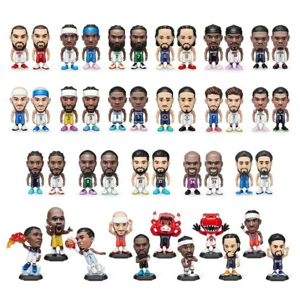 楽天市場】ZURU NBAボーラーズ 4個 シリーズ2 カプセル フィギィア