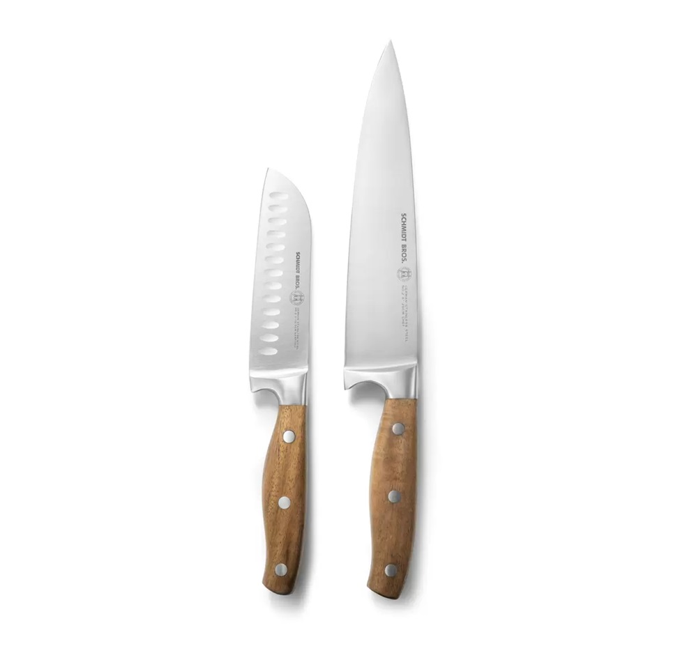 楽天市場】シュミットブラザーズ 包丁セット アカシア材 2本 (三徳包丁