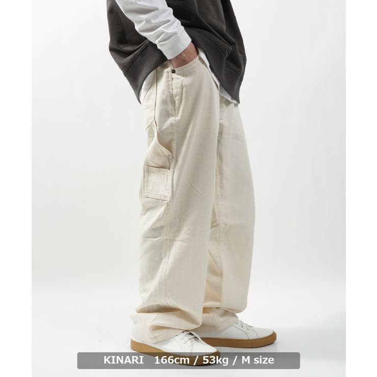 楽天市場】ONE 4 PREMIUM 10ozデニム セミワイド ペインターパンツ