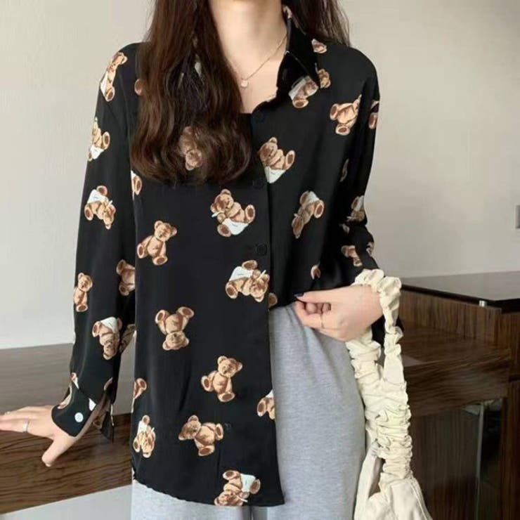 姫【新品.タグ付き.未開封】☆ファミリア☆くまちゃん長袖シャツ