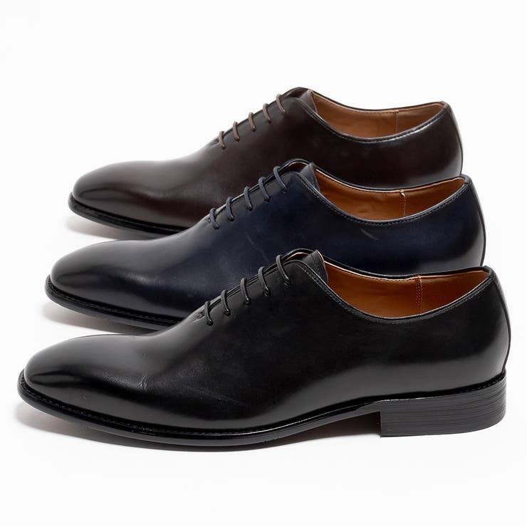 楽天市場】SVEC ホールカット レザー ドレスシューズ / プレーントゥ