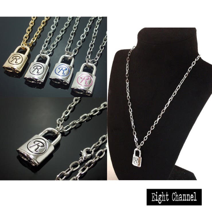 楽天市場】Eight Channel ネックレス 錠 南京錠 鍵 PUNK シド シルバー