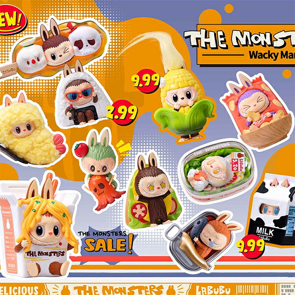 楽天市場】【Picnic】正規品 POP MART Labubu THE MONSTERS Wacky Mart