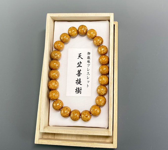 楽天市場】数珠ブレスレット 天竺菩提樹 10mm 無垢丸玉 御守り 数珠