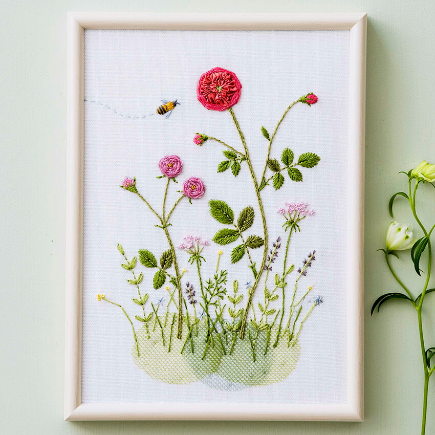 楽天市場】青木和子 お庭のスケッチブック 小さなローズガーデン No