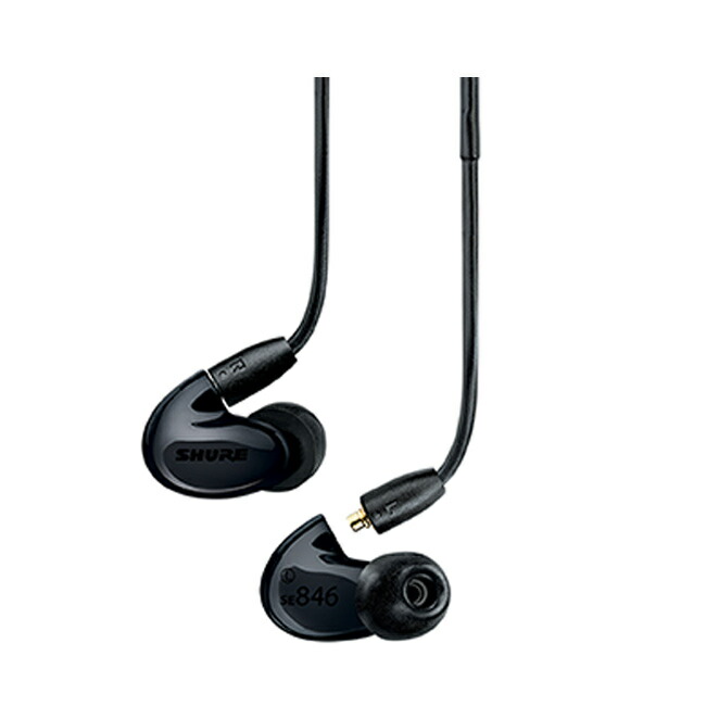 楽天市場】【国内正規品/メーカー保証2年】SHURE SE846 高遮音性