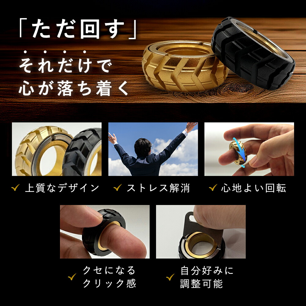 楽天市場】フィジェットトイ 【専用ケース付き】 ハンドスピナー