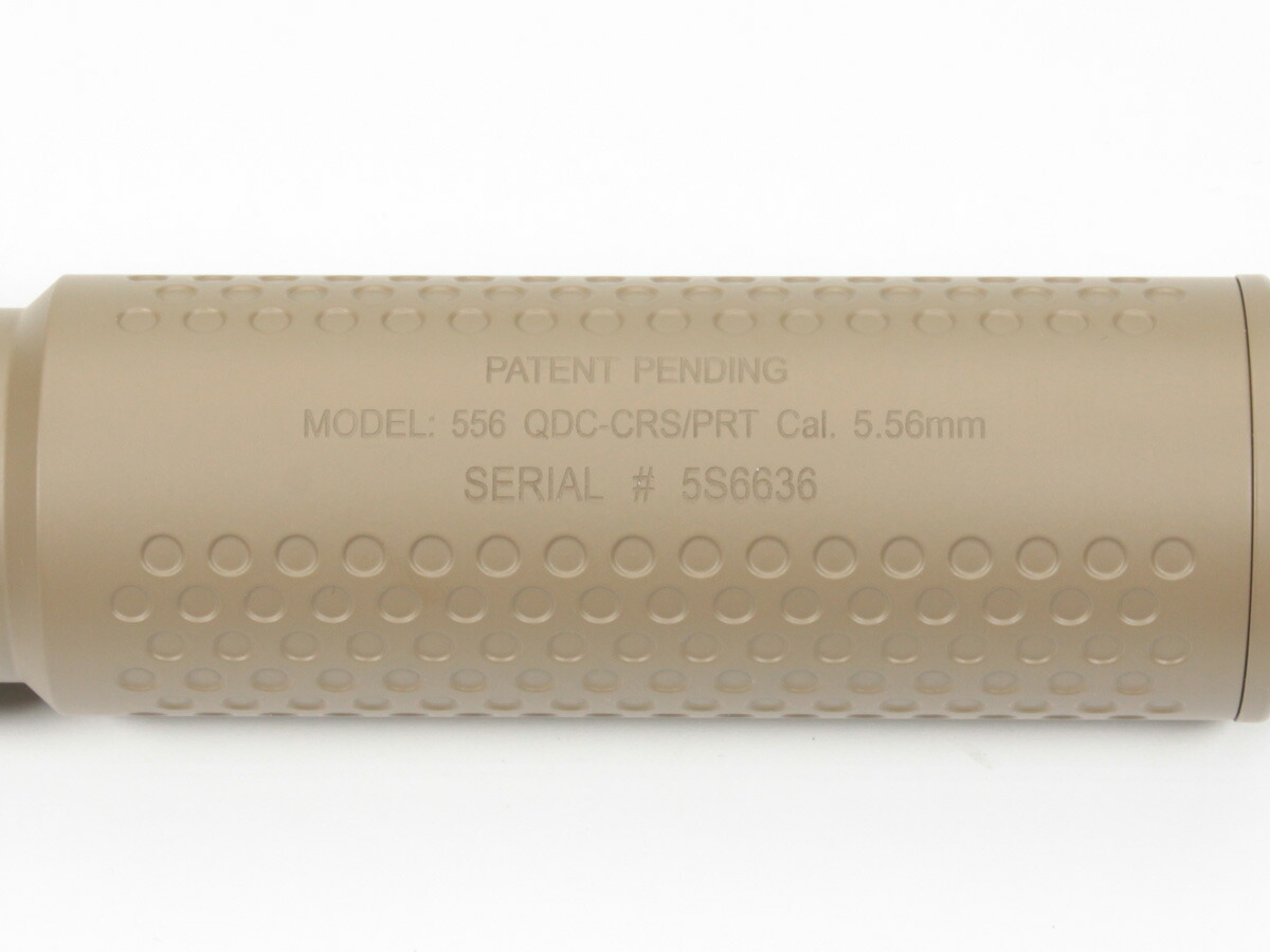 楽天市場】AngryGun KAC 5.56MM QDC/CRS-PRTタイプサプレッサーセット